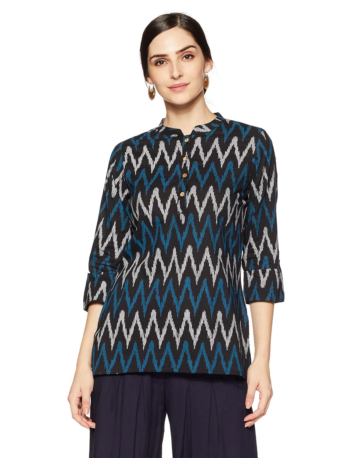 amazon brand- myx women's straight kurta