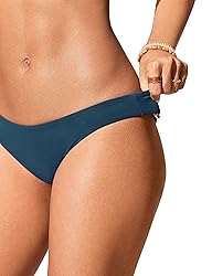 CRZ YOGA Womens Bikini Bottom Low Waisted Cheeky