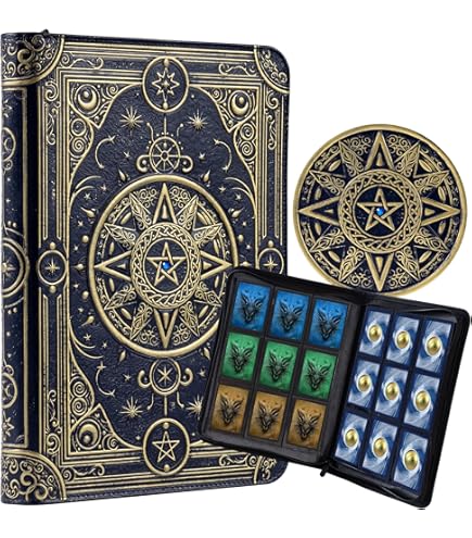 final fantasy trading card binder Ultra Pro 4-Pocket PRO-Binder - Magic: the Gathering