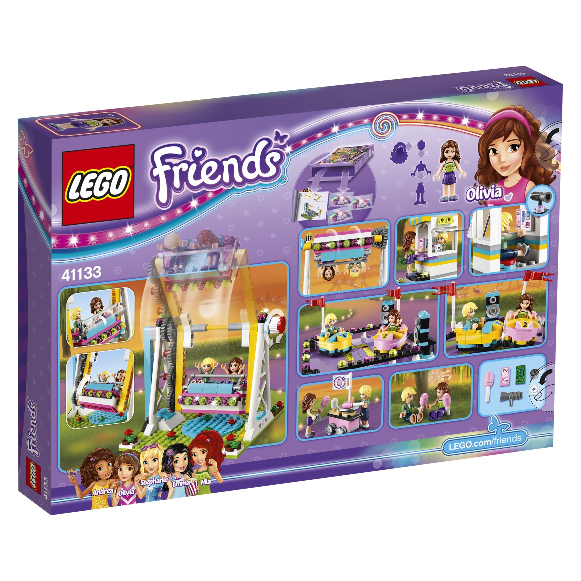 lego friends bumper cars