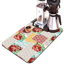 Coffee Bar Mat Accessories for Countertop Pioneer