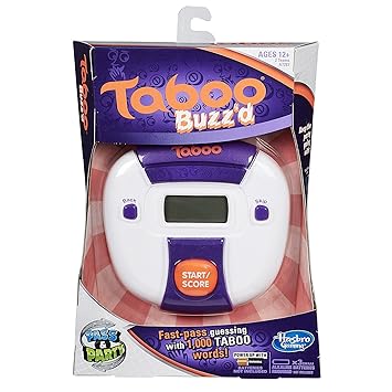 Hasbro Taboo Buzzd Game, Multi Color