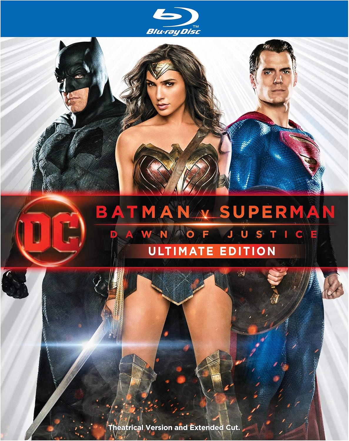 Batman V Superman Dawn Of Justice Ultimate Edition Amazon Co Uk Dvd Blu Ray