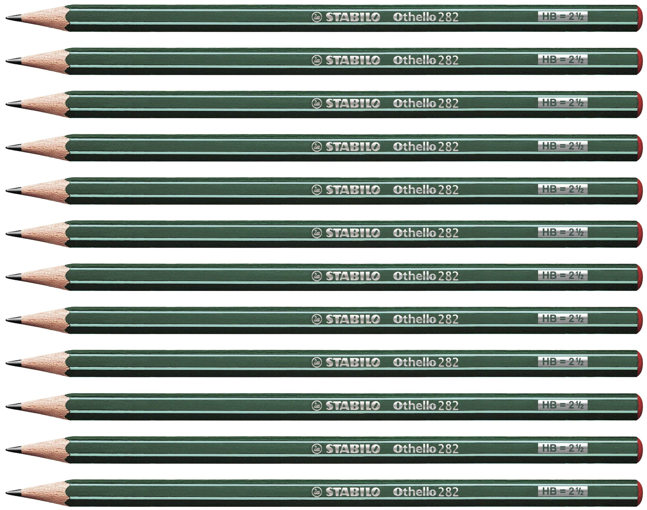 STABILO Othello - Graphite Pencil - Pack of 12 - Degree HB
