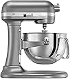 KitchenAid KP26M1PSL Professional 600 Series 6-Quart Stand Mixer, Silver