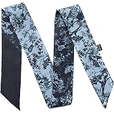 MurierSilk 100% Mulberry Silk Scarf for Women Neck, Handbags,Bags, Purse, Hair Head Ribbon Skinny Scarf Silk Headband Scarf