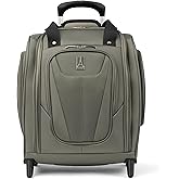 Travelpro Luggage Maxlite 5 Softside Lightweight Rolling Underseat Compact Carry on Upright 2 Wheel Bag, 15-Inch — Slate Green
