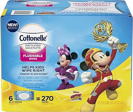 best flushable wipes for toddlers