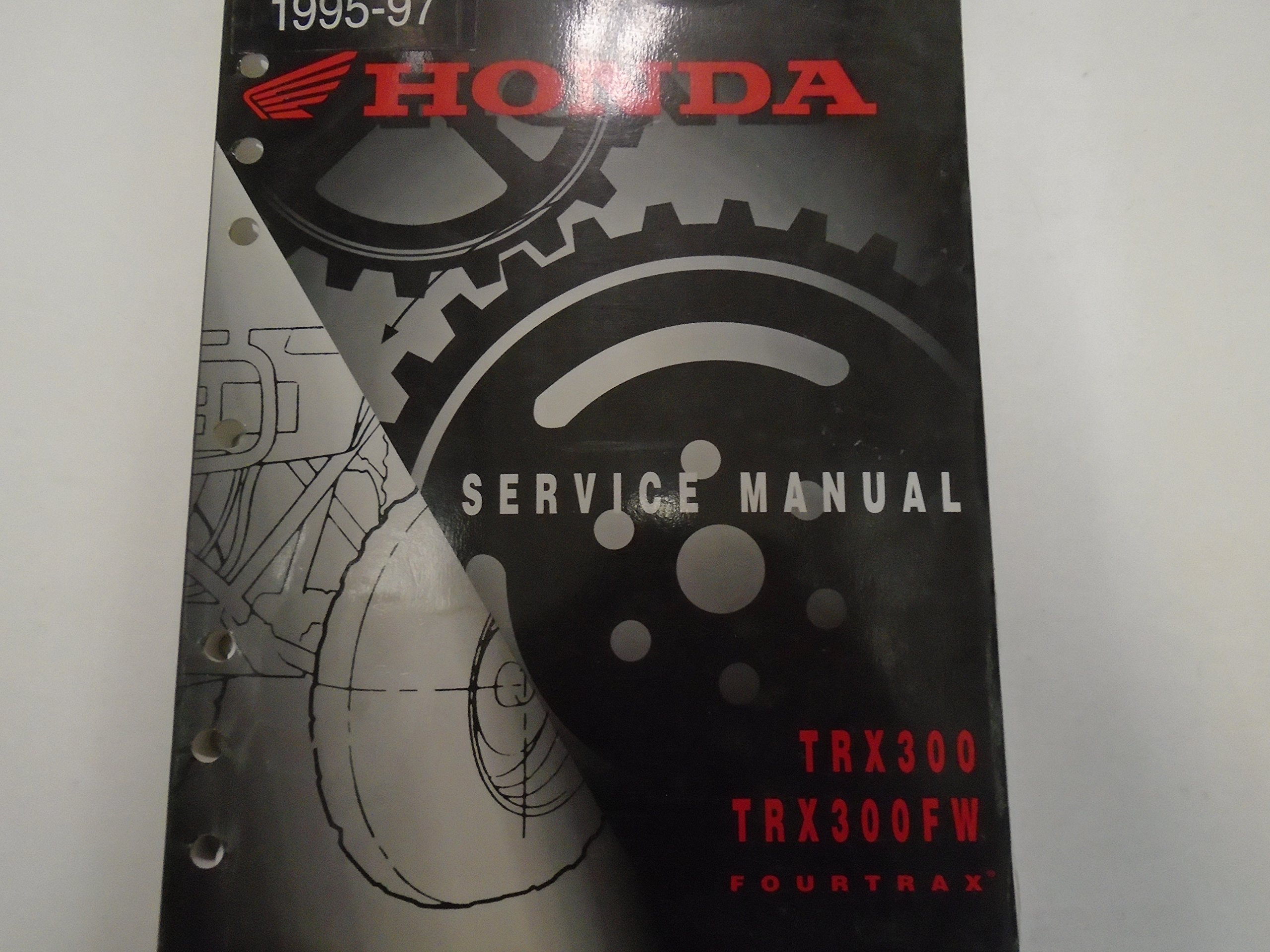 1995 1996 1997 Honda TRX300 TRX300FW Service Manual FACTORY OEM Book Used  *** Paperback – 1997