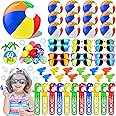 Amazon.com: Mega Pool Party Beach Party Favors-60Pcs Party Bag Stuffers ...
