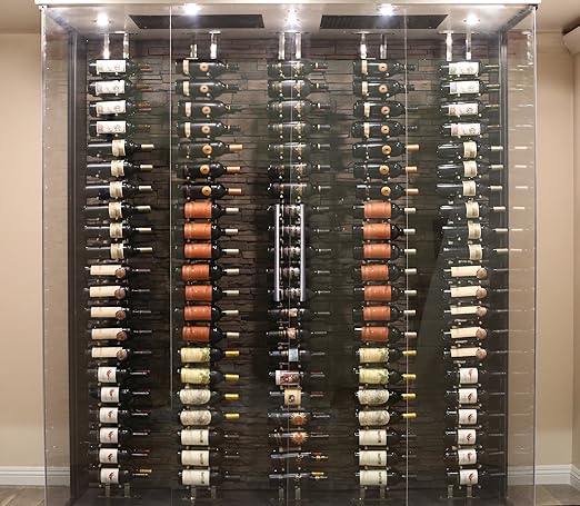 Amazon Com Ultra Wine Racks Floor To Ceiling Mount 1 Side 2 Post