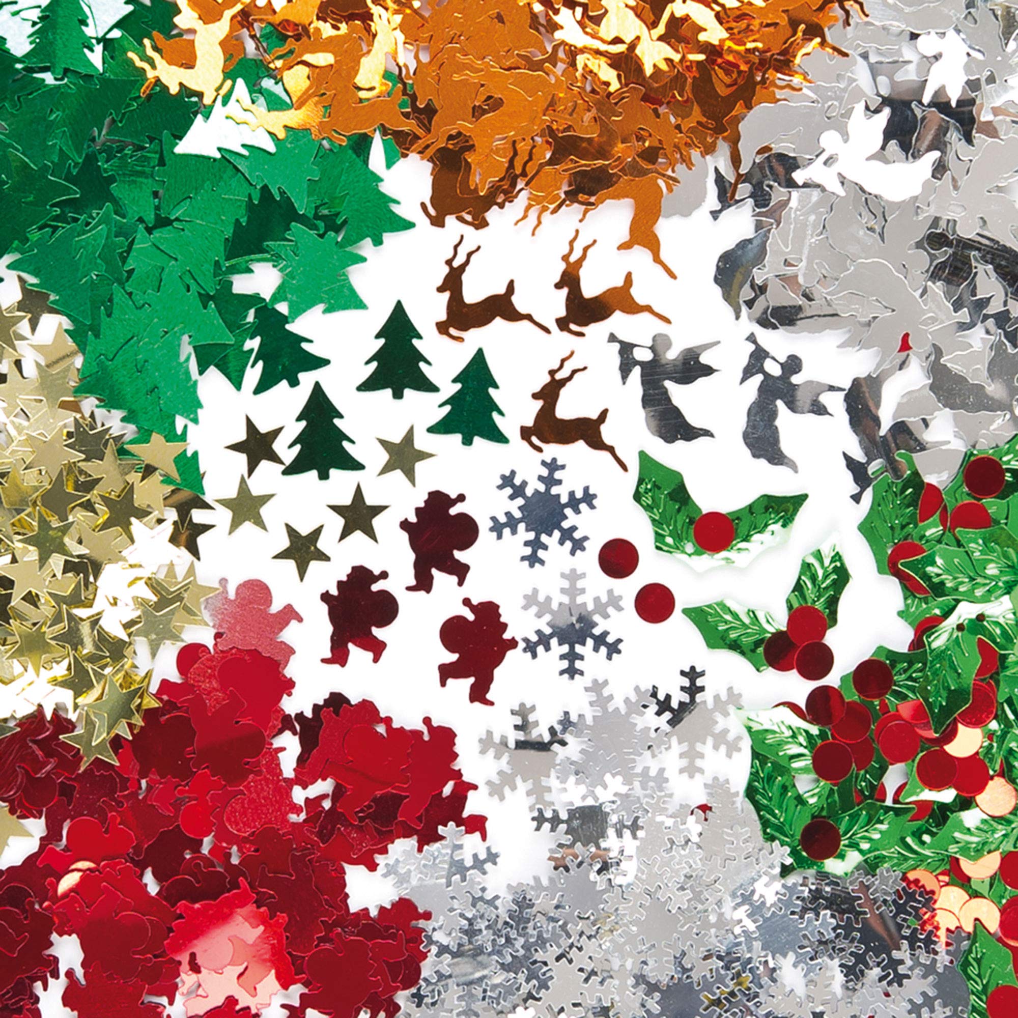 Baker Ross Christmas Sequins - Per pack of 56g, Craft Essentials for Arts and Crafts (EX5492)