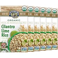 Lundberg Organic White Rice Entree, Cilantro Lime, 5.5oz (6 Count), Gluten-Free, Vegan, USDA Certified Organic, Non-GMO…