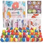 kainga Recka 48 Natural & Organic Bath Bombs for Women and Kids, Rich in Essential Oils, Relaxation and Stress Relief, BathBo