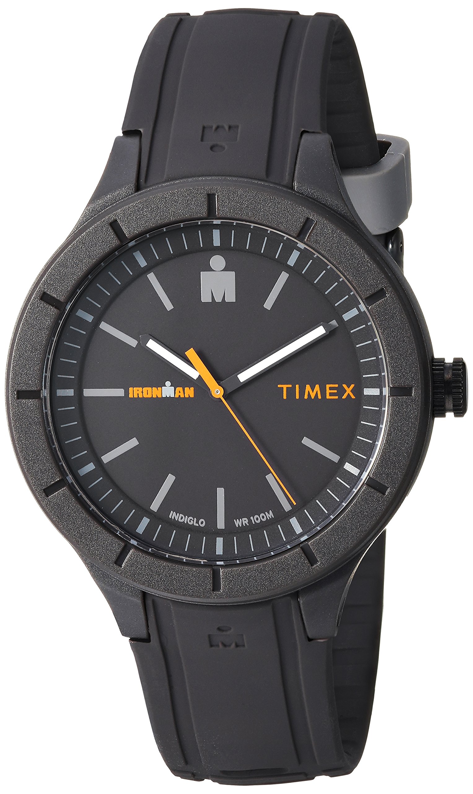 Timex TW5M16900 Ironman Essential Urban Analog 42mm Gray/Orange