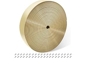 Lumpro Vinyl Straps for Patio Chair Repair Kit 2'' Wide 50 Ft Long Replacement Straps + 50 Free Rivets for Outdoor Lawn Furniture Chaise Lounge Repair (Driftwood)