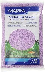 Marina Decorative Aquarium Gravel Purple 2 Kg Dust Free Safe for Water view 2