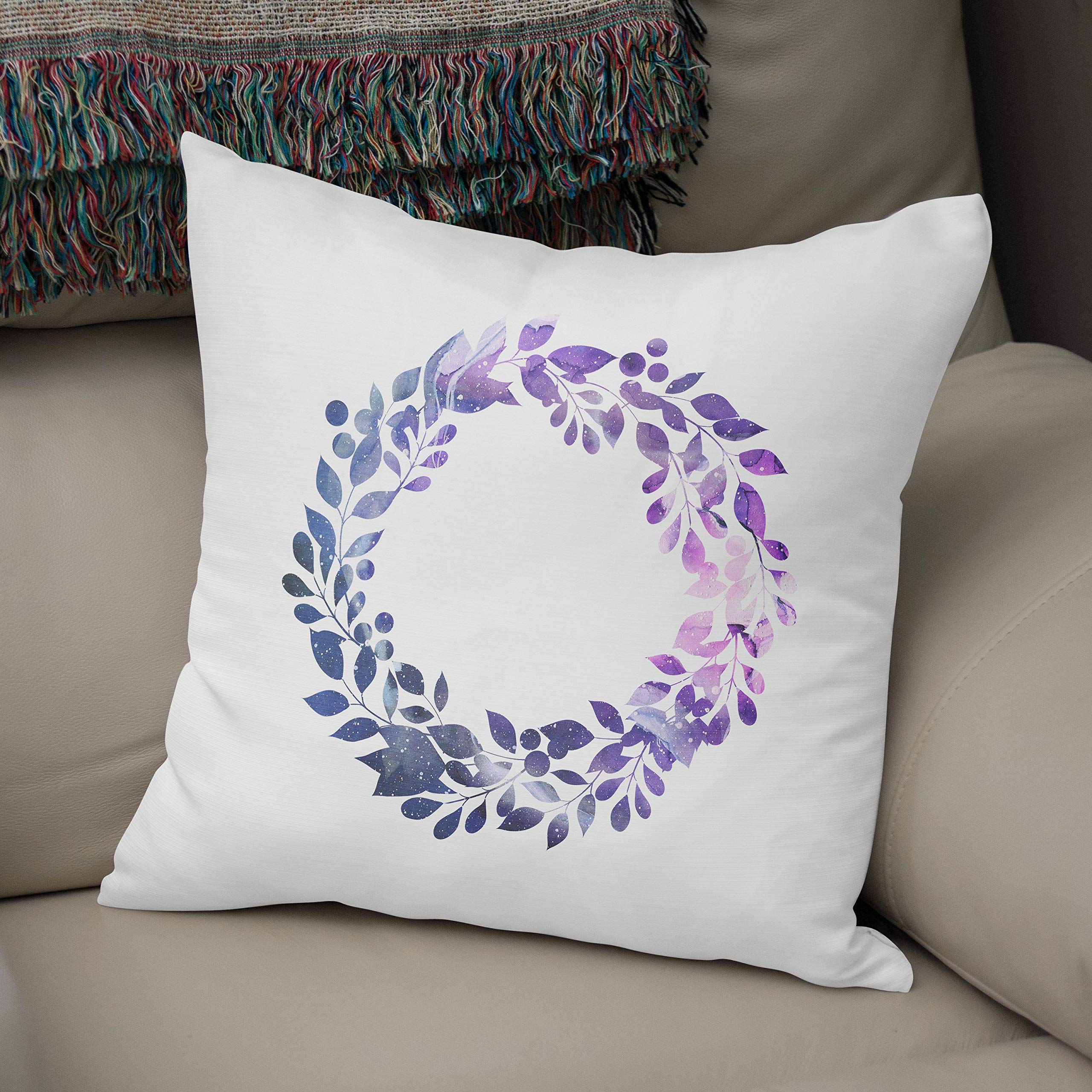 Bonamaison, Decorative Cushion Cover - 50% Cotton 50% Polyester - 43x43cm - Designed and Manufactured in Turkey