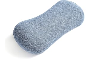 JEMA Memory Foam Lumbar Support Pillow for Office Chair, Car, Bed, for Lower Back Pain Relief, Great as Lumbar Pillow, Under Knee Pillow, Leg Rest Pillow, Headrest