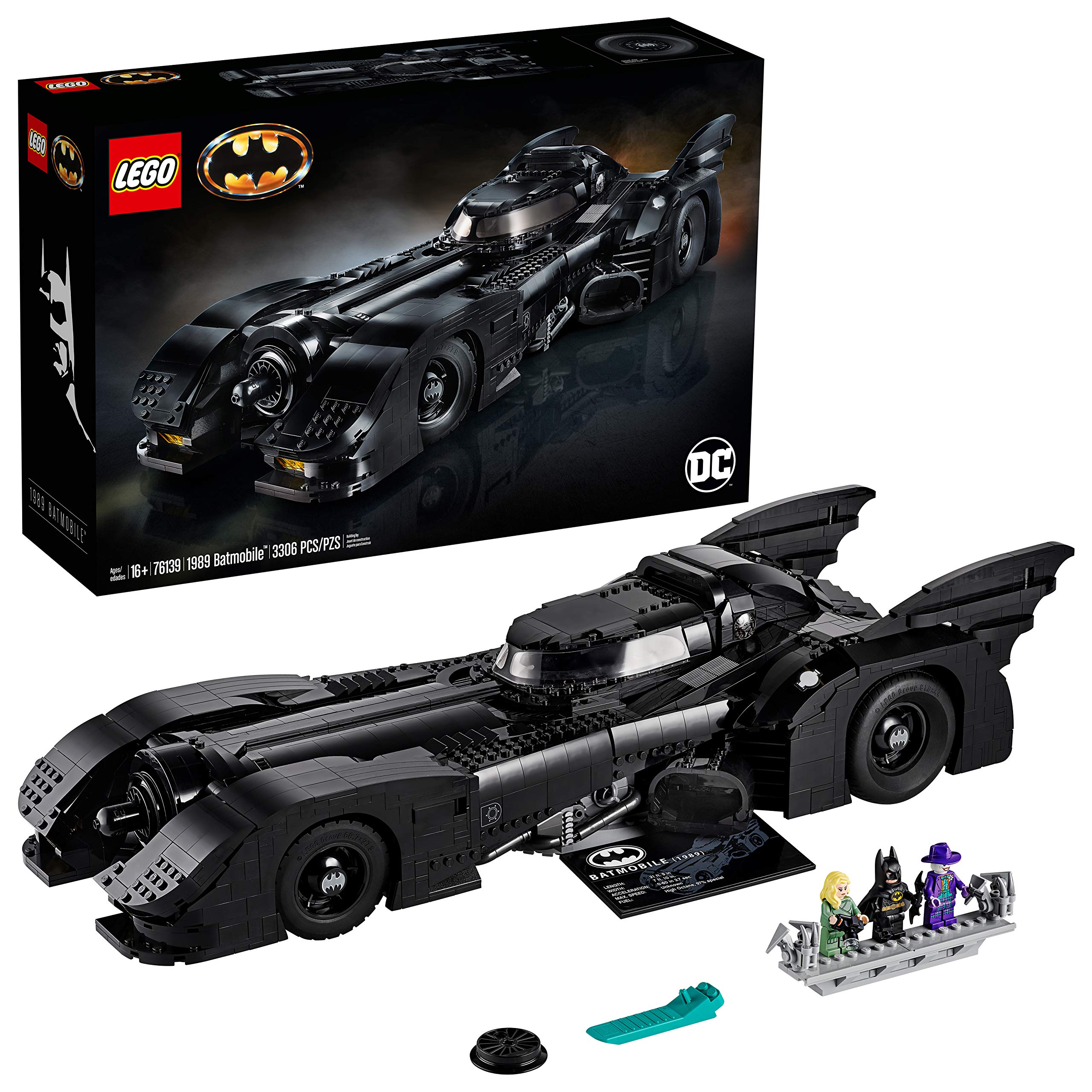 LEGO DC Super Heroes 1989 Batmobile Construction Toy