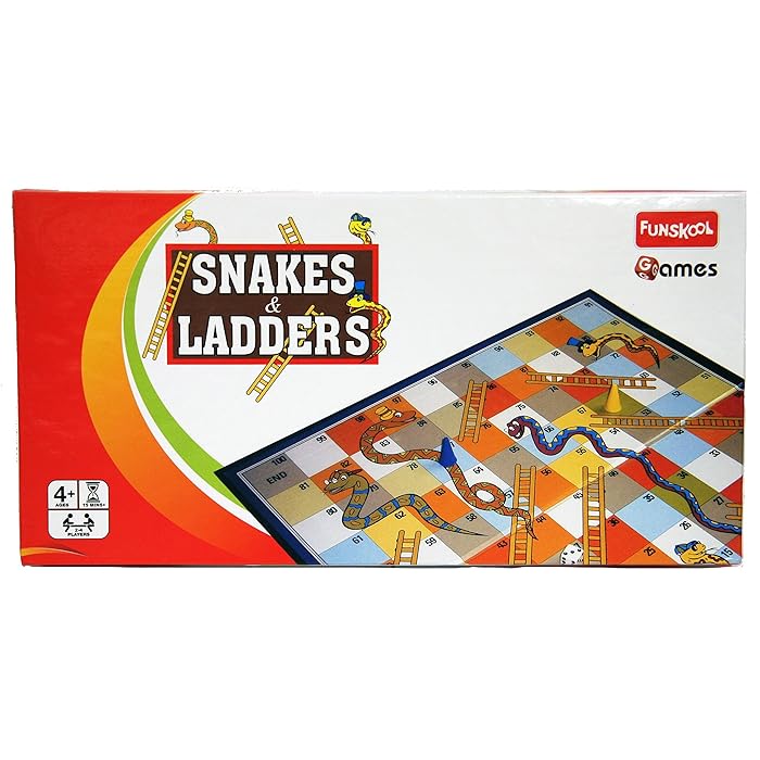 Buy Funskool Games Snakes and Ladders Board Game Online at desertcart UAE