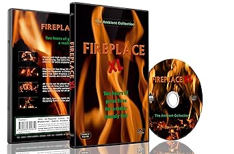 Feuer DVD - Kaminfeuer XL - extra lange offene Feuer mit dem Knistern von brennendem Holz