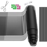 [2Pack]120x30cm DIY PC Case Dust Mesh Filter for Computer PC Case,Vent Dust Filter Cover PVC Case DustProof Filter Cover,PC M