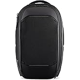NOMATIC Navigator Travel Backpack - 32L Backpack with Laptop Compartment and 9L Built-In Expansion - Anti-Theft Carry-On Backpack for Travel - Water Resistant Travel Pack (Black)