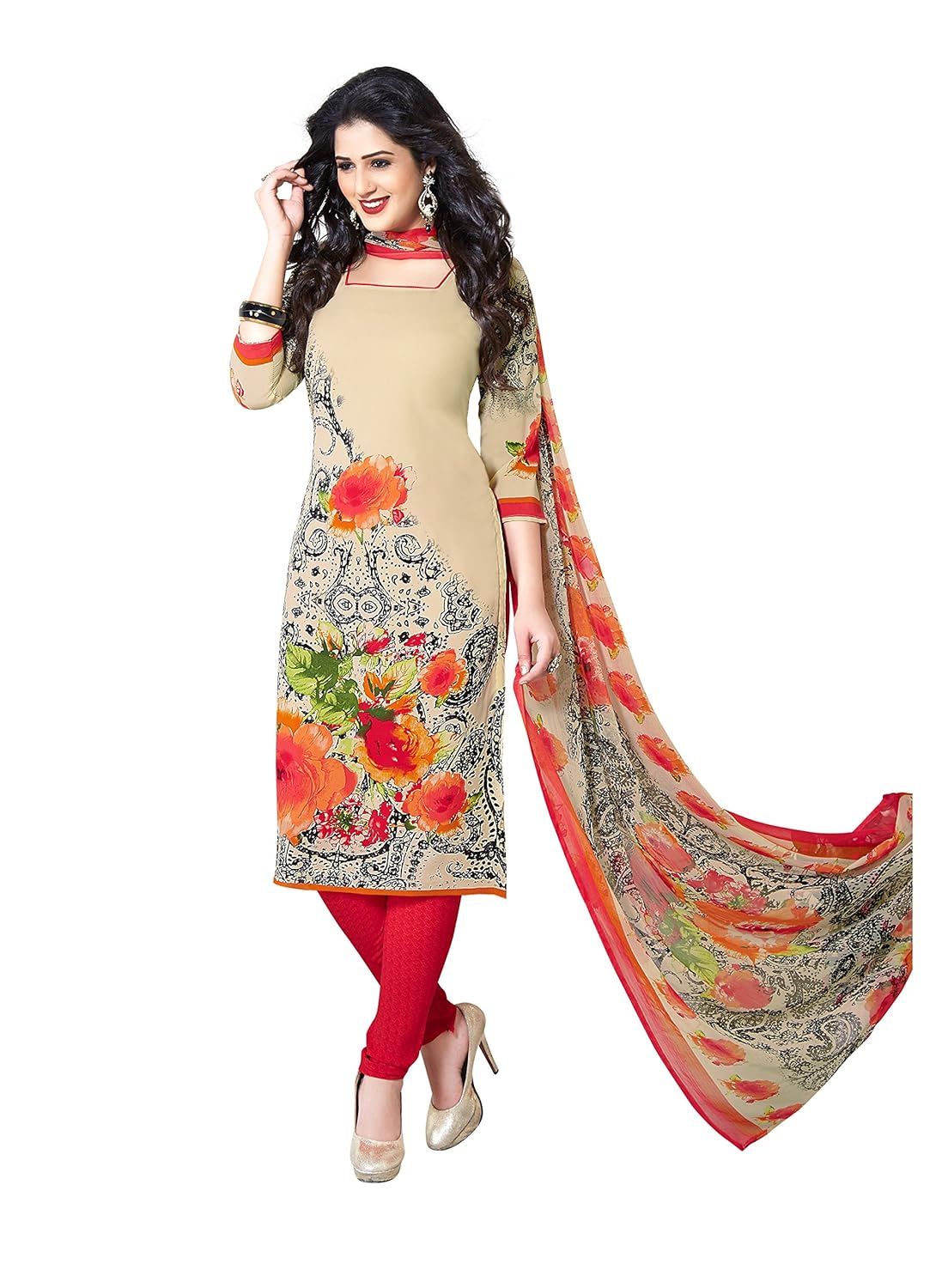 varsha women's crepe dress material (zc1565__multi_free size)