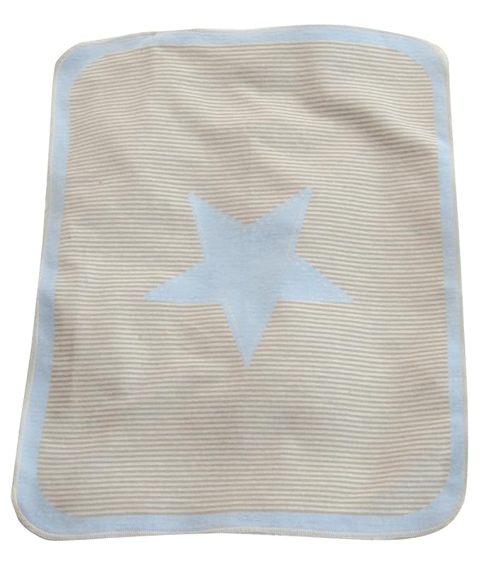 David Fussenegger 62652179 Baby- und Kinderdecke Juwel Stern, circa 70 x 90 cm