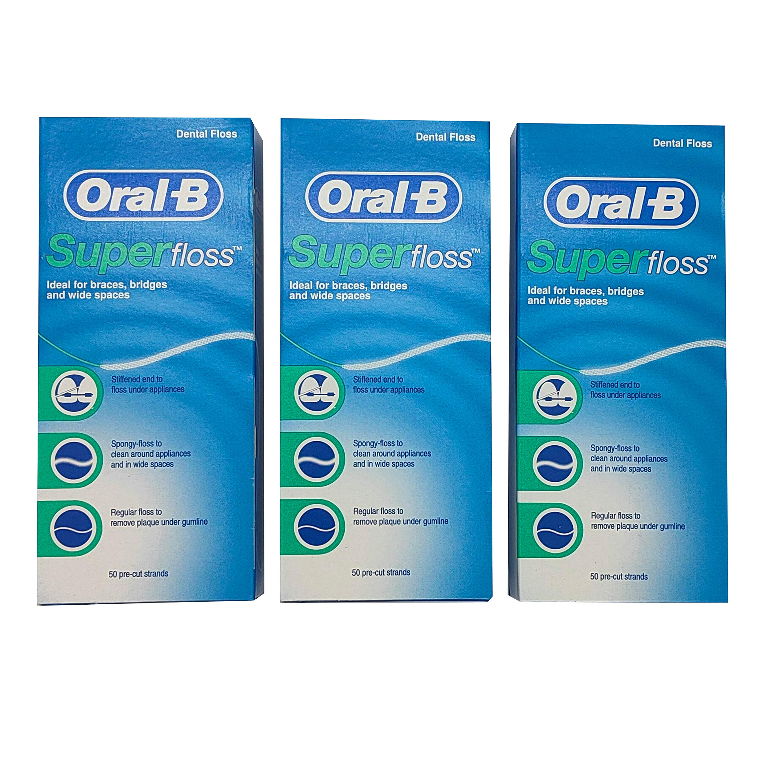 オーラルB スーパーフロス 50本 x 3個 [並行輸入品]商品画像