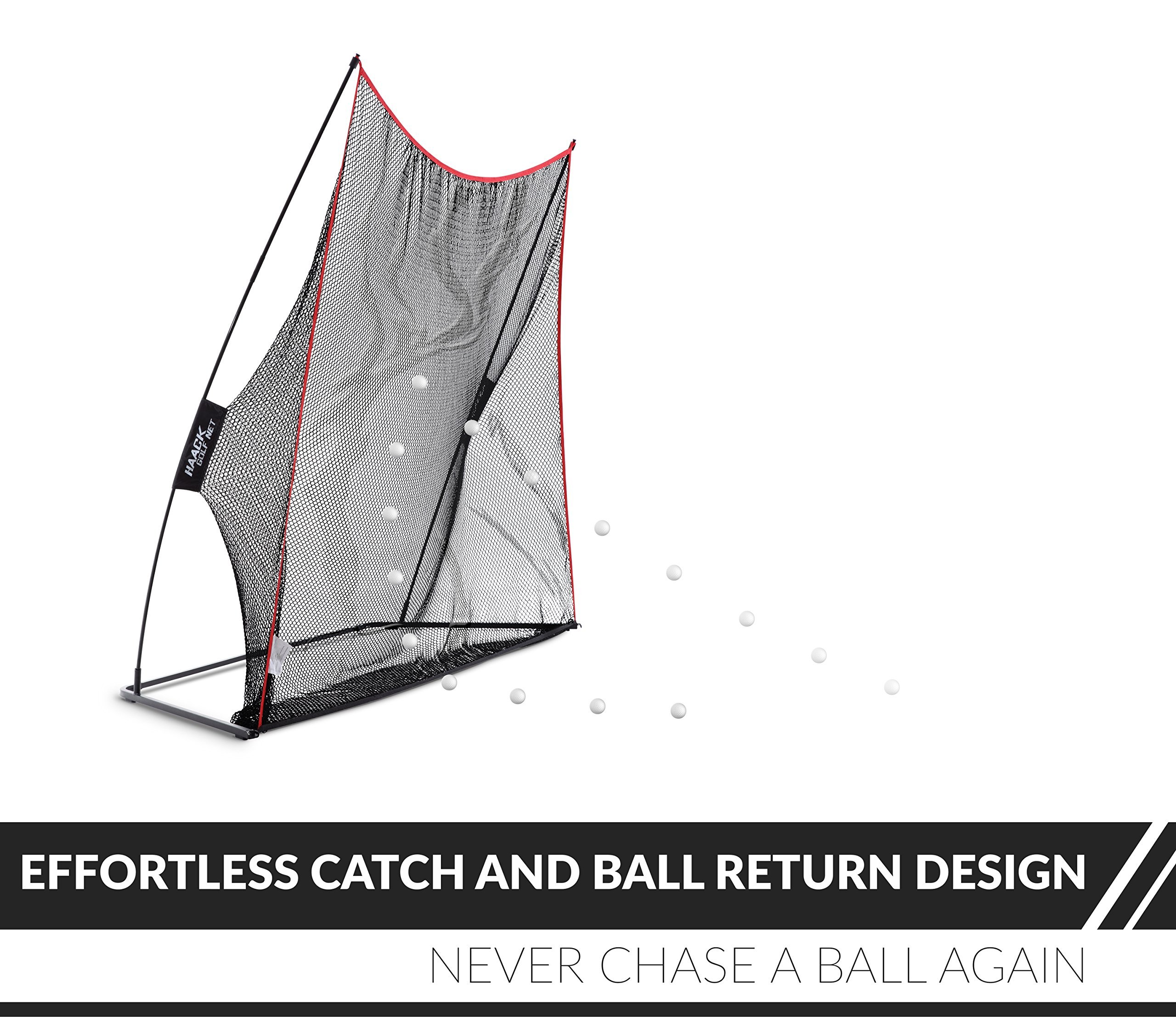 Rukket 10x7ft Haack Golf Net Practice Driving Indoor and Outdoor