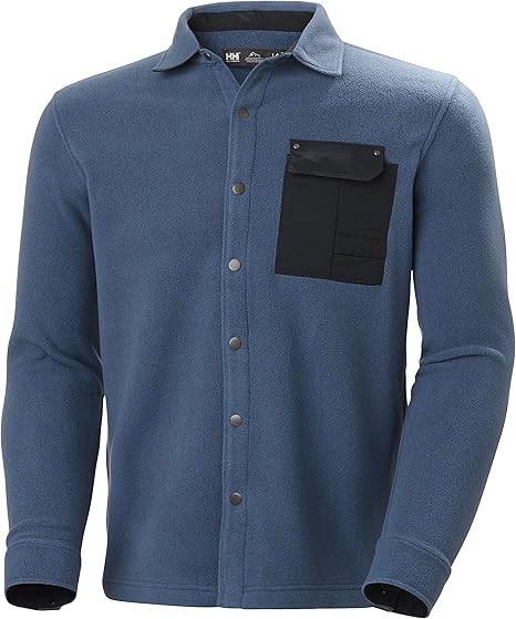 Helly Hansen メンズ Ryes Snap リサイクルフリースシャツ メンズ 通販 Amazon