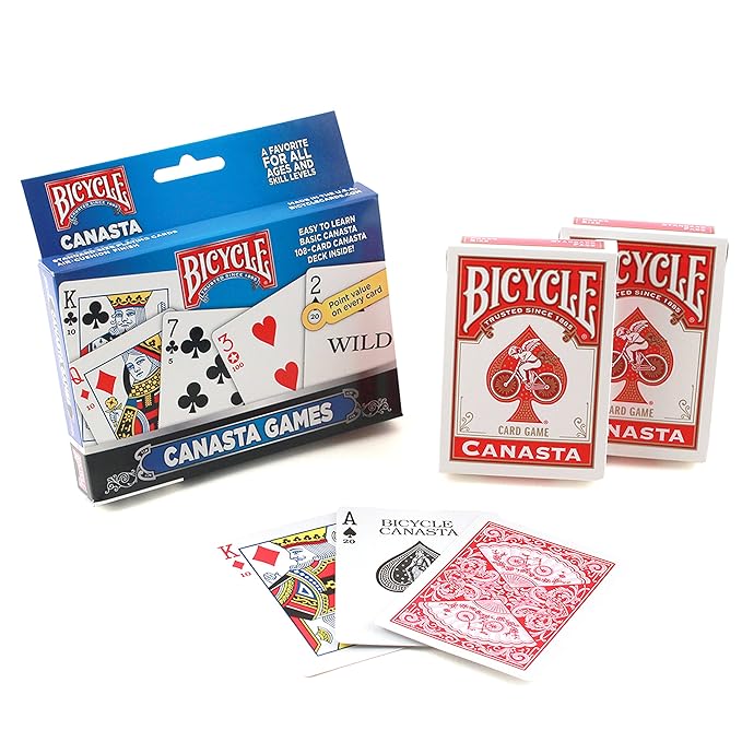 Bicycle 9169010"Canasta Games Playing Card Amazon.co.uk Sports