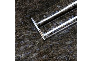 CHIHUT Marble Contact Paper for Countertops Waterproof Brown Blue Contact Paper 17.7”x100” Removable Glossy Marble Wallpaper Self Adhesive Vinyl Roll for Kitchen Backsplash Counter Top Table Cover