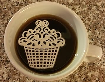 Amazon Com 24 Set Vegan Pre Made Edible Lace Cupcake Design