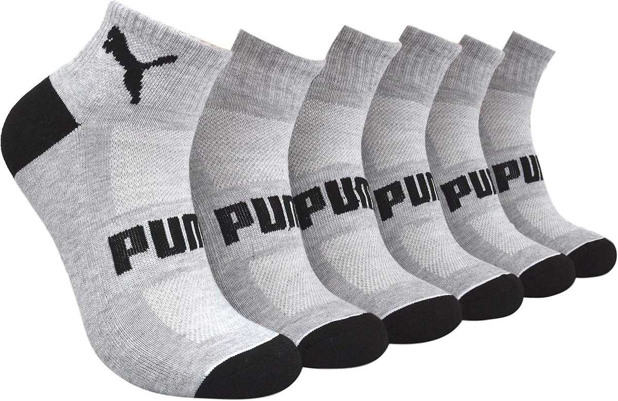 gray puma socks