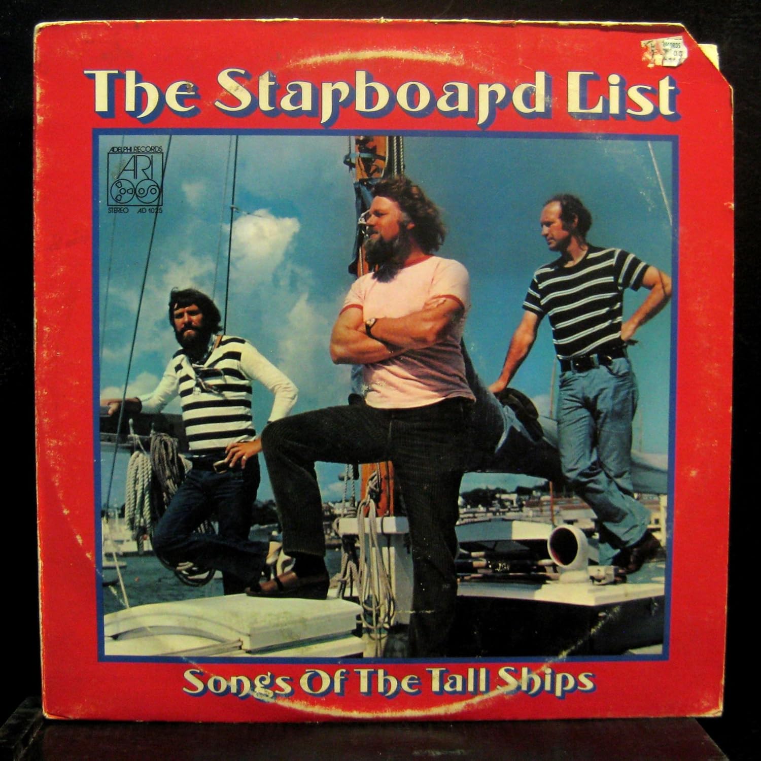 The Starboard List THE STARBOARD LIST SONGS OF THE TALL SHIPS vinyl