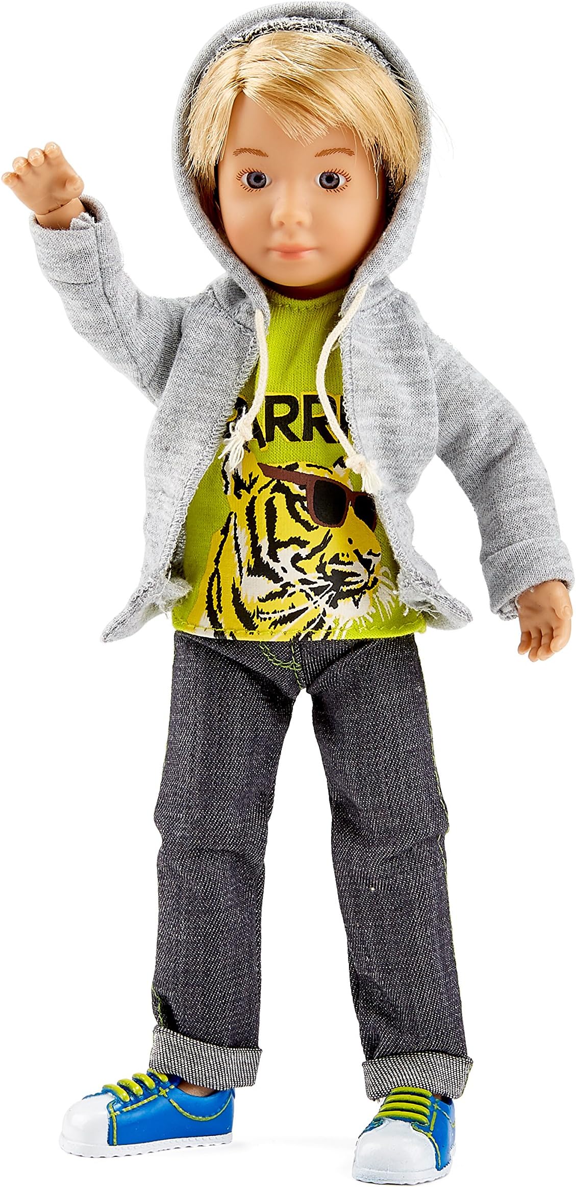 KruselingsMichael 9" Doll Set - Poseable - Stylish Casual Outfits, Realistic Eyes - Perfect Play Companion for Ages 3-7 - Inspiring Creativity and Fun