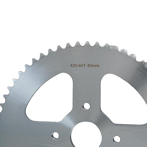 AlveyTech #40/41/420 Chain 60 Tooth Rear Mini Bike Sprocket