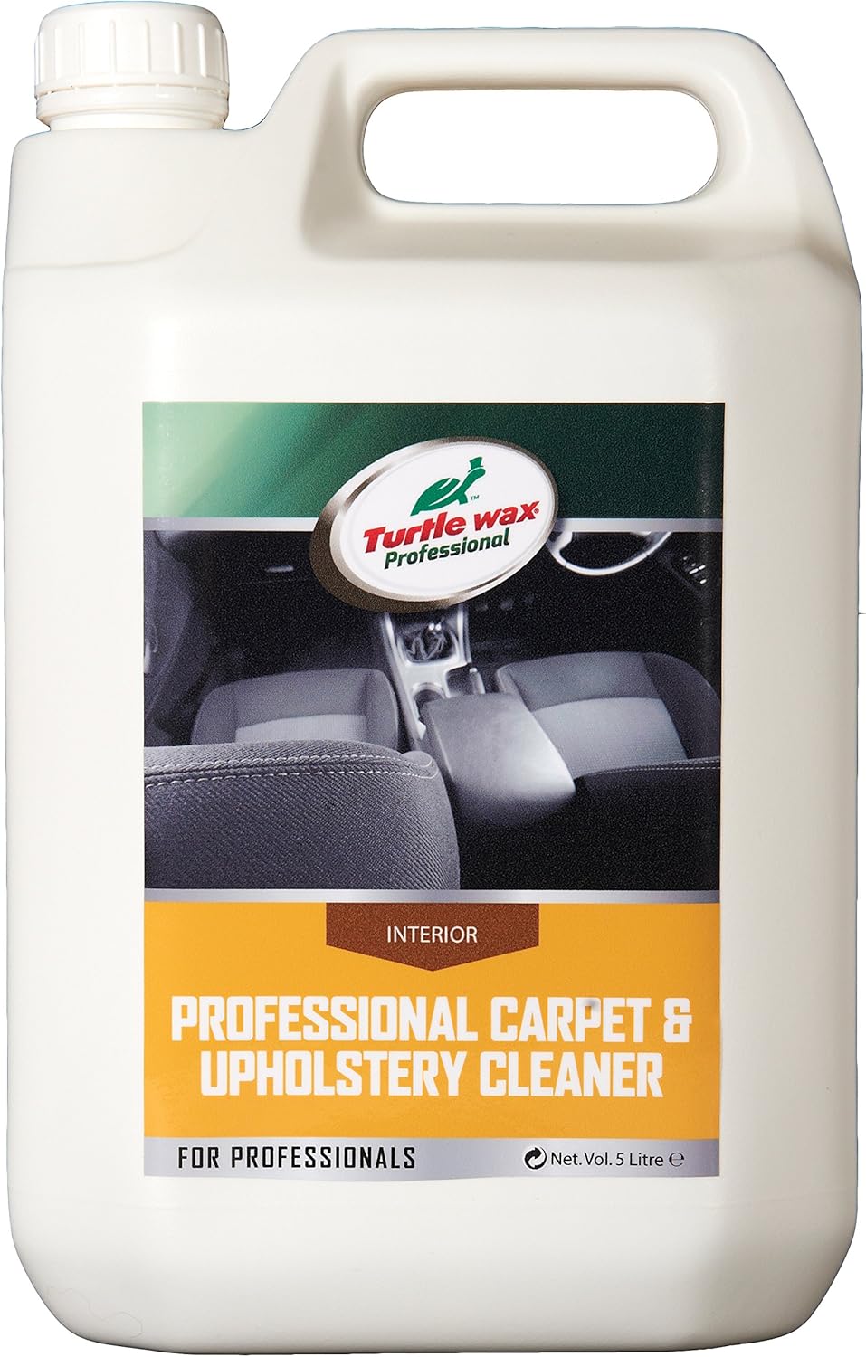 Turtle Wax FG4502 Professional Carpet and Upholstery Cleaner, 5 Liter