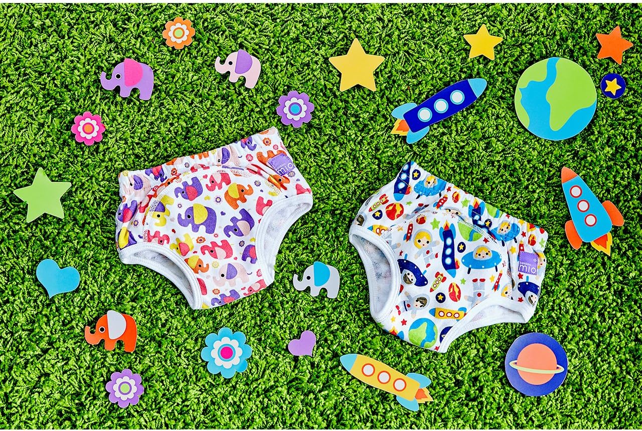 Bambino Mio Toddler Reusable Potty Training Pants, 2-3 Years, Light Pink, Boys and Girls, for Baby - Image 3