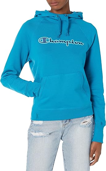 womens blue champion hoodie