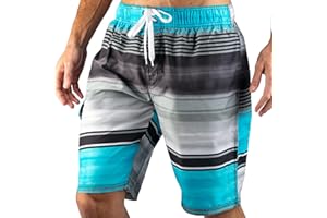 Kanu Surf Mens Flex Swim Trunks (Regular & Extended Sizes)