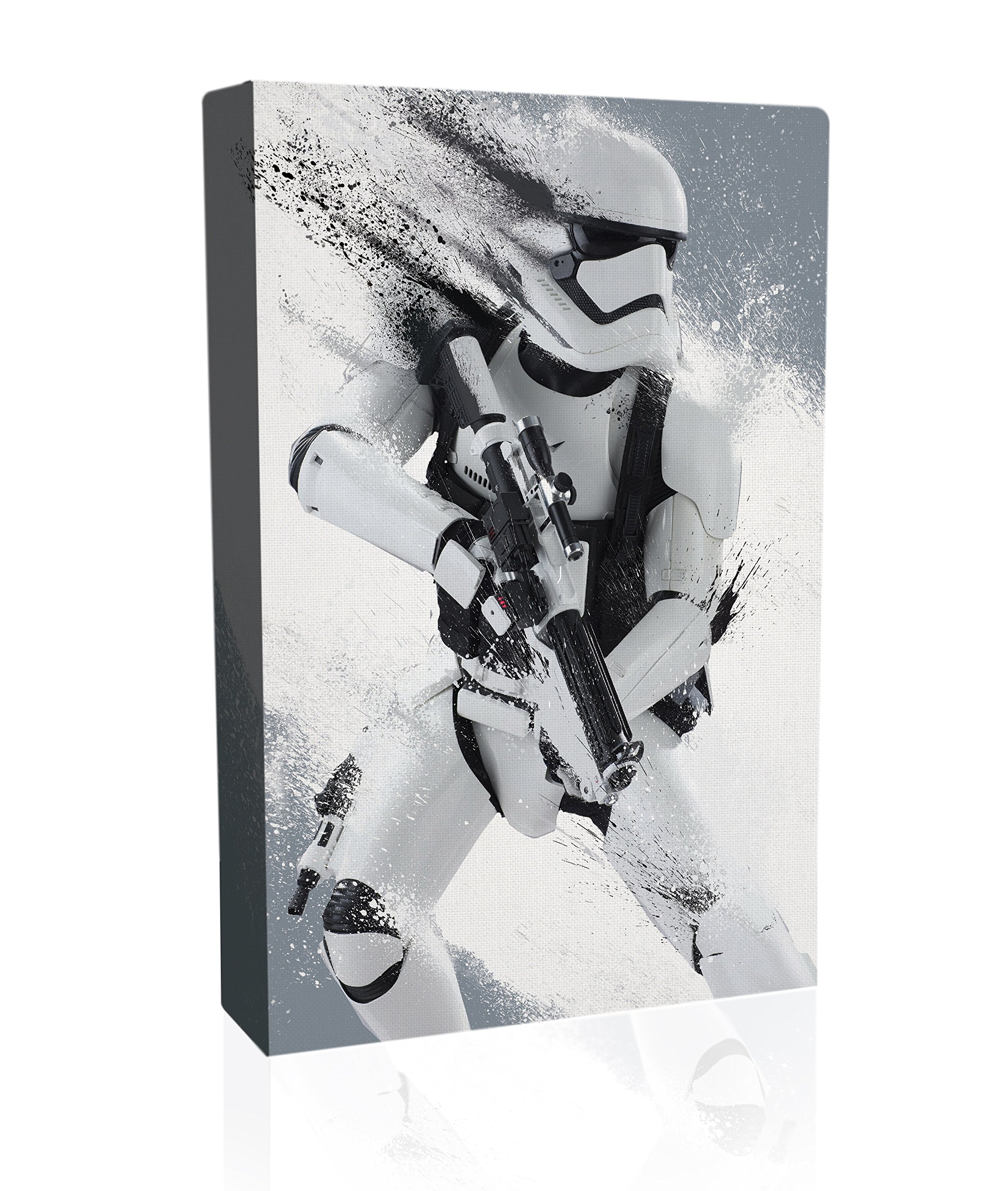 Star Wars Stormtrooper Luminart Light-Up Canvas Artwork, Multi-Colour