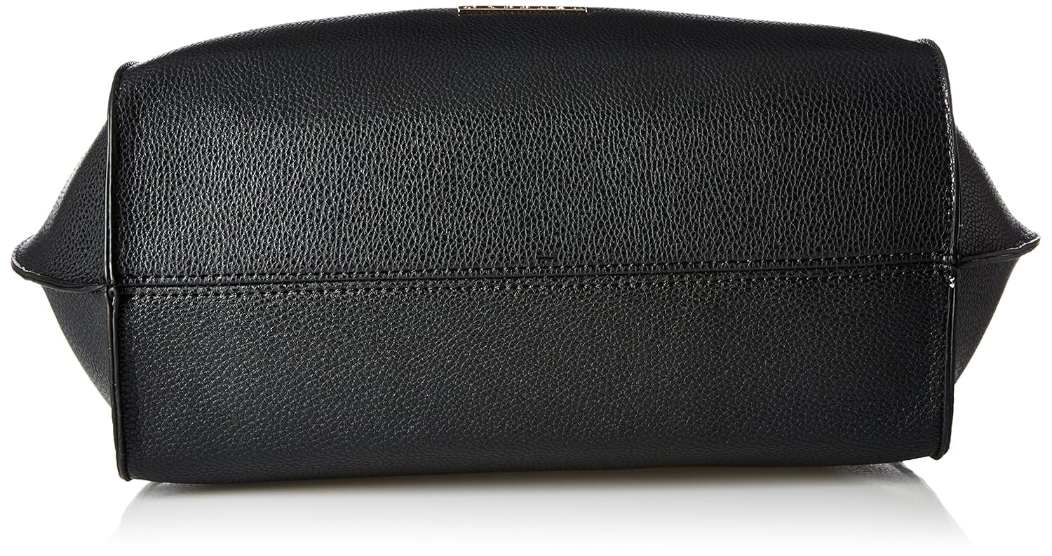 caprese kylie women's satchel (black)