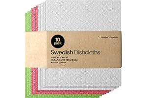 Swedish Wholesale Swedish Dish Cloth - Reusable, Eco-Friendly, Quick-Dry Hand Cleaning Cloth for Kitchen, Bathroom and Counte