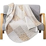 Amazon.com: SLPR Wildflowers Cotton Patchwork Quilted Throw - 50
