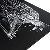 TITANWOLF Extra Large 1200x600mm Gaming Mouse Pad Black view 2