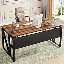 Amazon.com: Tribesigns 55 inches Computer Desk with Bottom